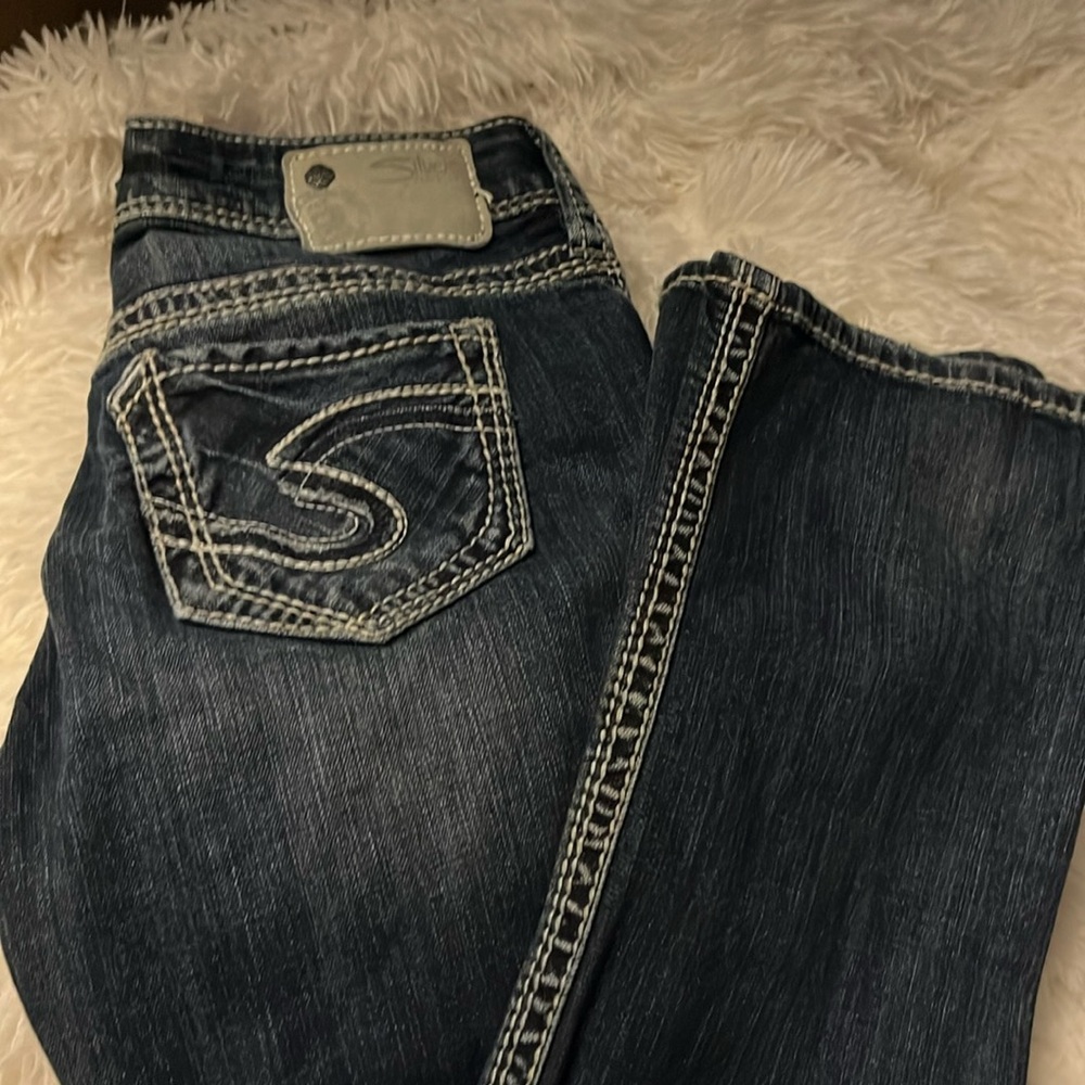 Silver Suki straight jeans